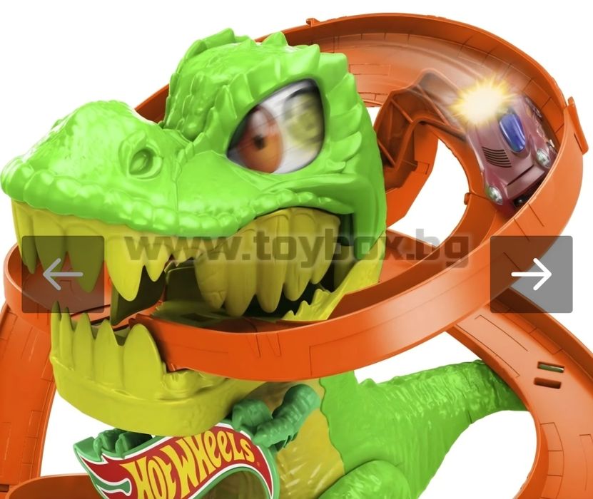 Hot Wheels City - Комплект писта Т-Рекс