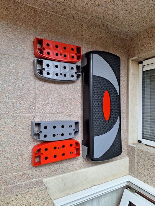 Фитнес степер за аеробика AMIILA регулируем на 3 нива, натоварване 350