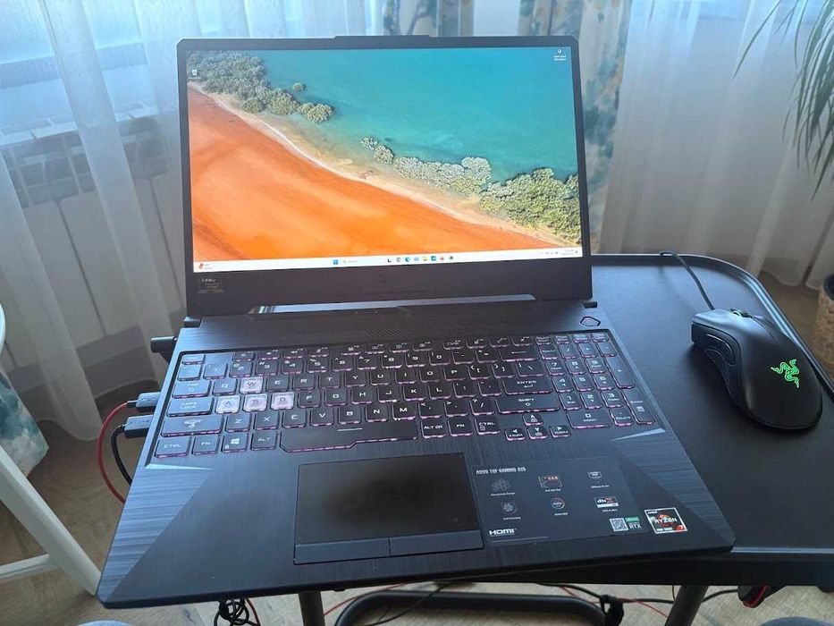 Laptop ASUS FA506, AMD Ryzen 7 4800H, 15.6", 32GB, 512GB, RTX 2060 6GB