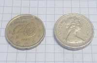 Moneda One pound- 20 centi