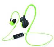 Casti wireless in-ear Hama Clip-On Active negru-verde NOI