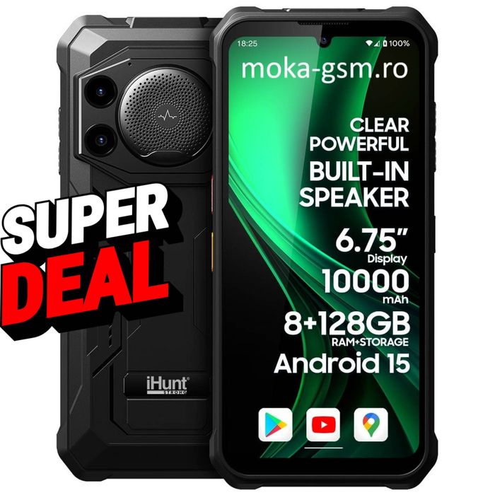 Telefon iHunt Titan Music P11001 Ultra, Display mare 6.75 inch,