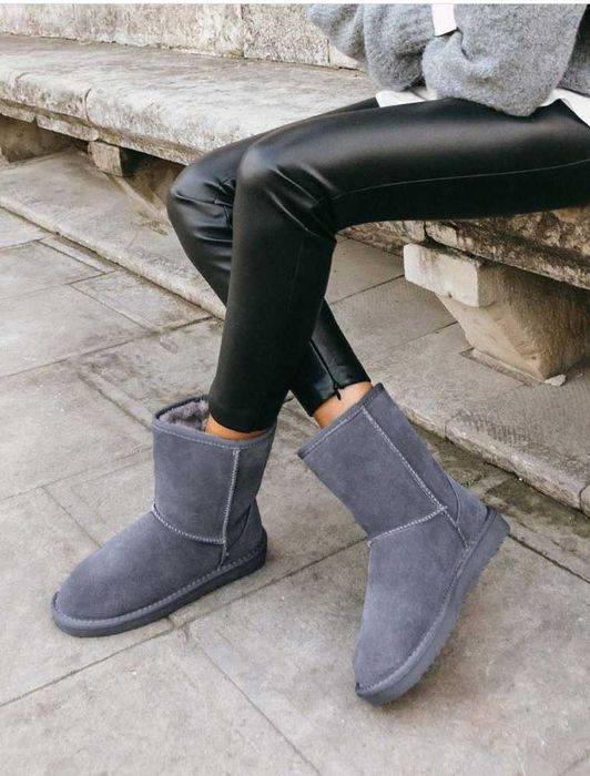 Cizme / ghete Ugg clasic mediu - piele naturala - 35-40