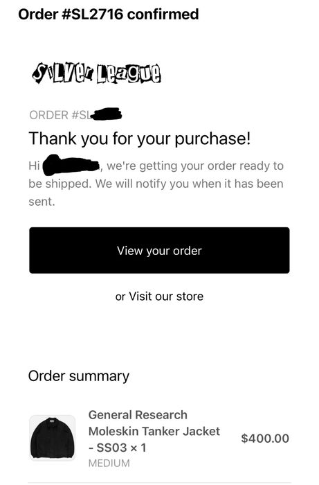 Archival General Research Moleskin Tanker Jacket SS03