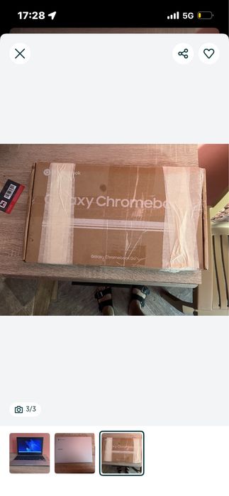 Leptop galaxy chromebook go