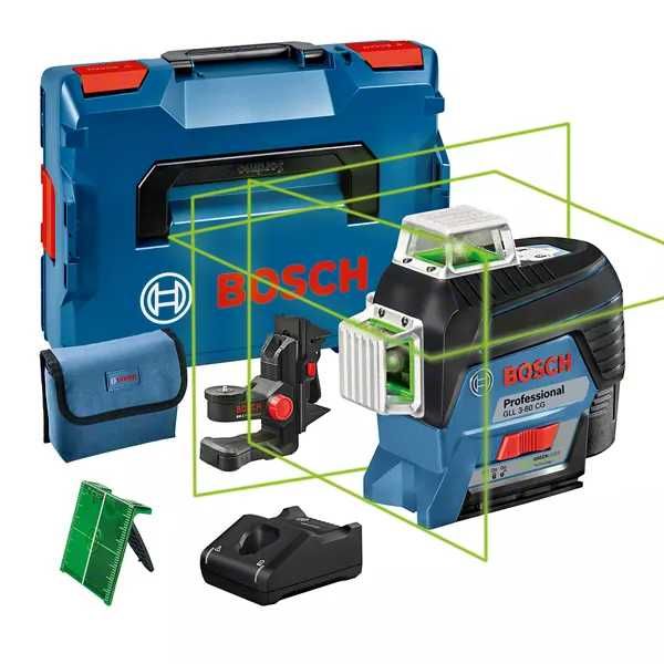 OFERTA - Nivela laser cu linii verzi GLL 3-80 CG BM Bosch Professional