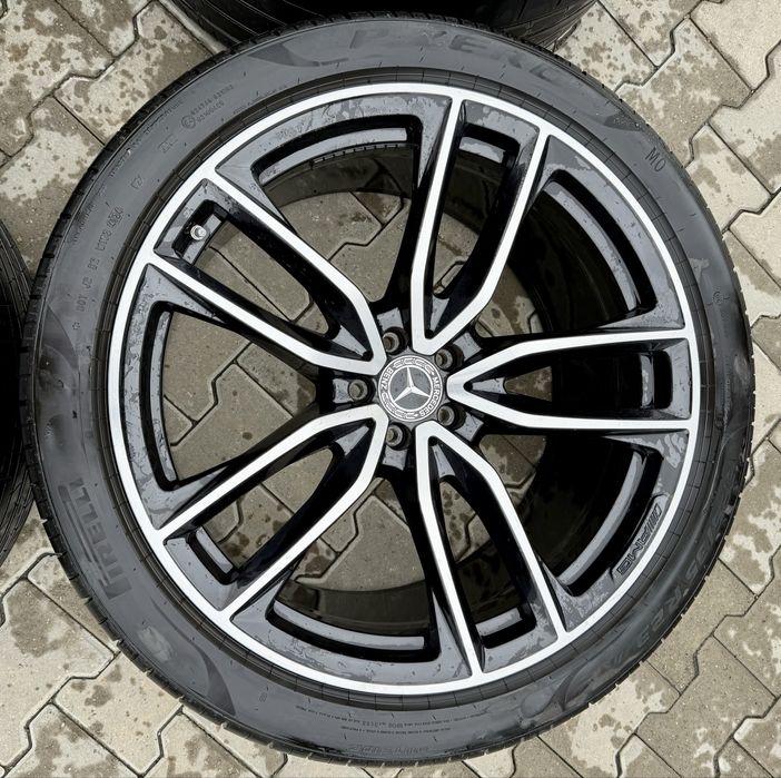 Set jante Mercedes + anvelope originale Pirelli P Zero MO – R23