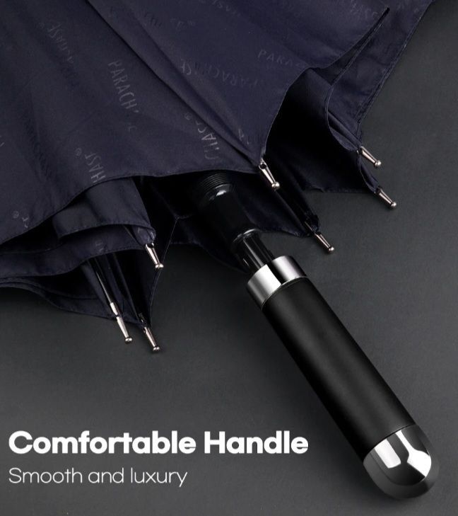 большой длинный зонт для
мужчин с кожаным покрытием большой