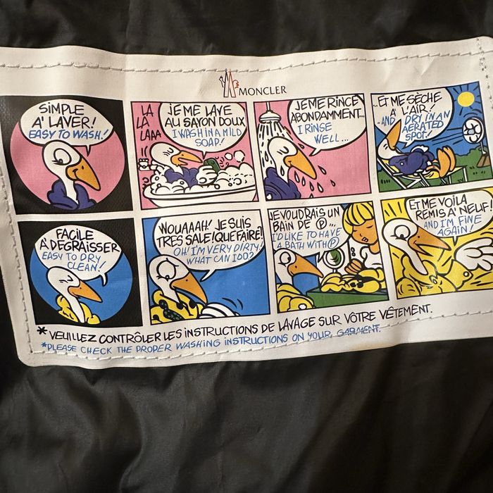 Moncler черно зимно яке размер L