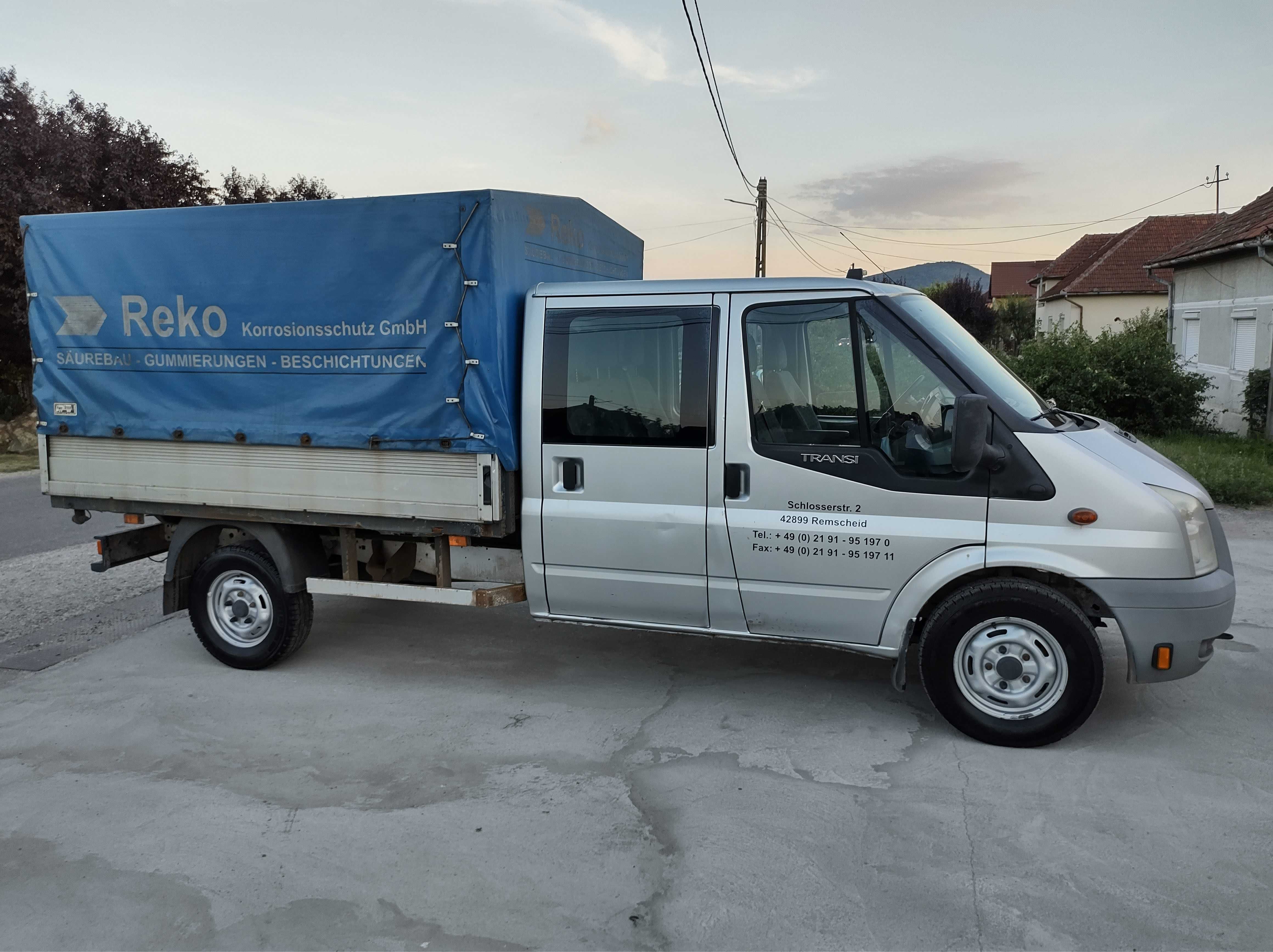 Vând Ford transit, motor 2,4, 140cp, an 2007