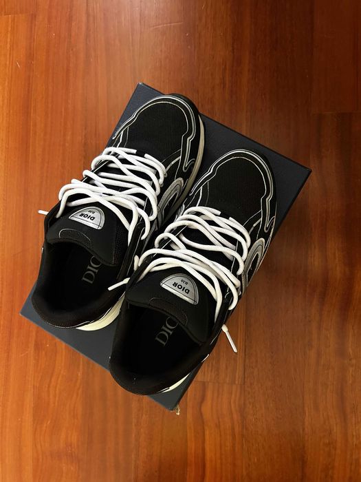 DIOR B30 albastru alb