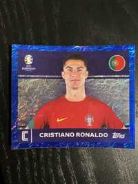 Cristiano Ronaldo sticker euro 2024 paralelă albastră