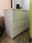 Comoda 3 Sertare Ikea Malm 80 x 78 cm