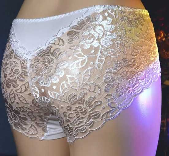 Lenjerie intima chiloti dantela si nylon pentru domni (model 4)