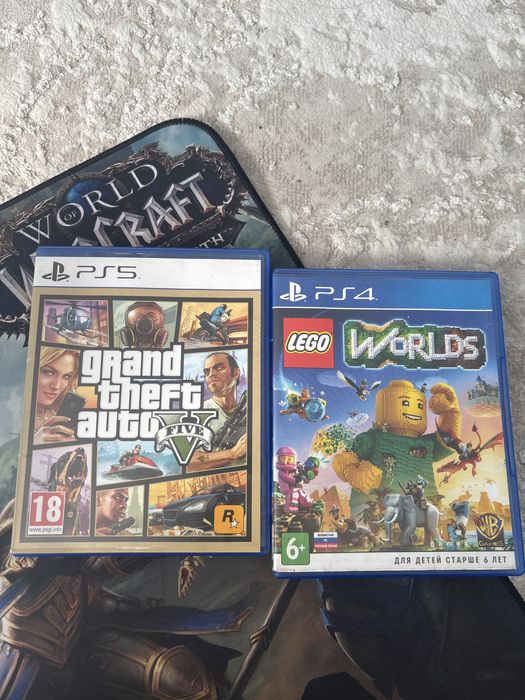 Продаю гта 5 и worlds