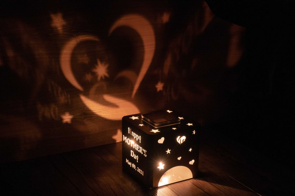 Персонализиран подарък 3 в 1 - свещник, аромолампа, фондю