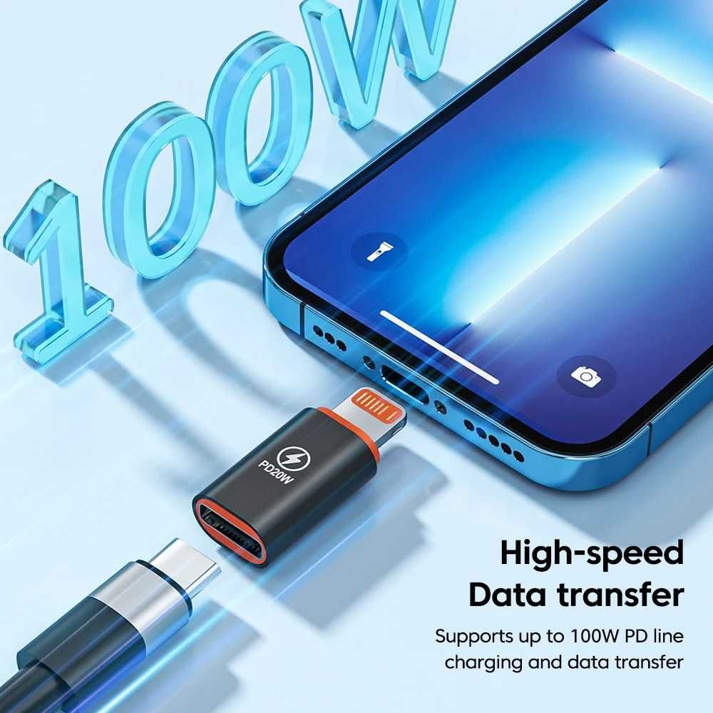 Адаптер Переходник OTG usb Type-C micro usb to usb 3.0 aux lightning