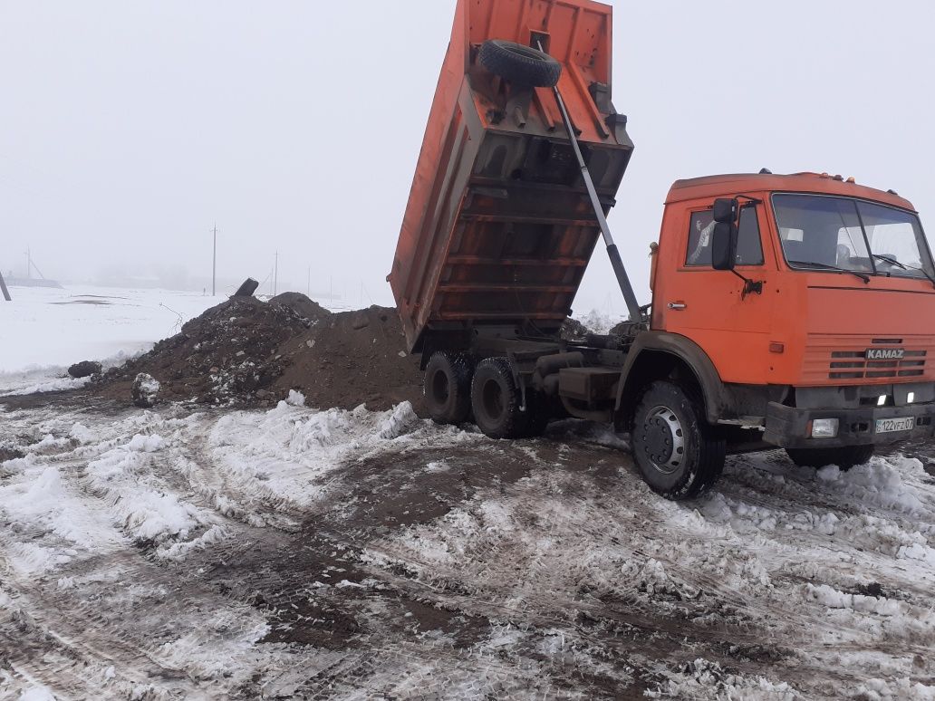 Доставка сыпучих материалов на автомобиле камаз вывоз мусора пгс щебен