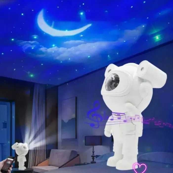 Последен модел Астронавт проектор звездно небе,Детска нощна лампа,луна