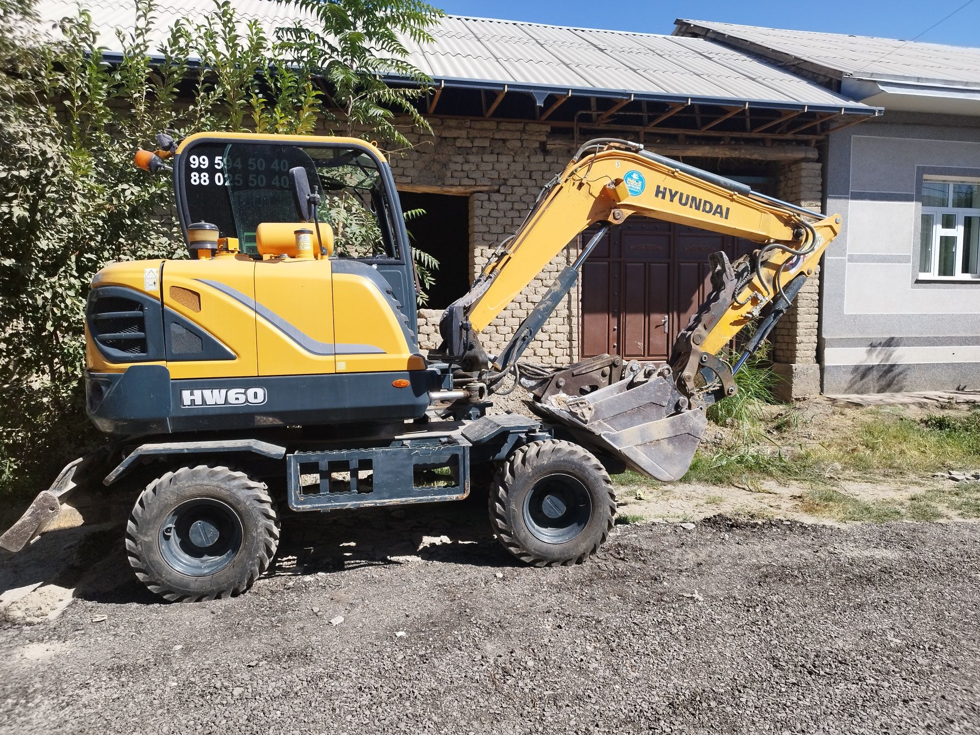 Hyundai Ekskovator HW60 2017 йил. экскаватор HW60