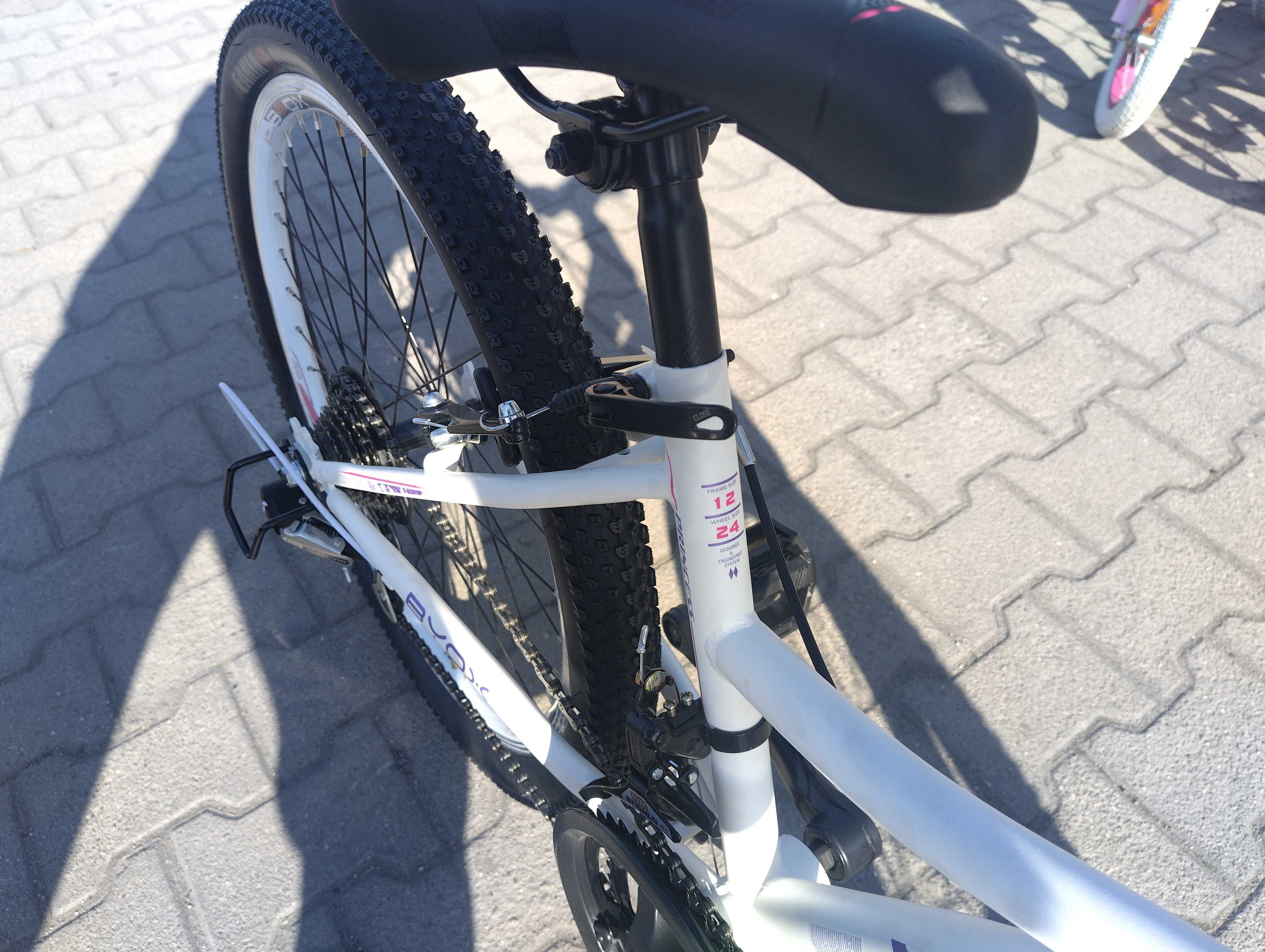 BYOX Велосипед 24" PRINCESS бял