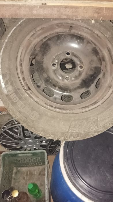 Железни джанти със зимни гуми 14"