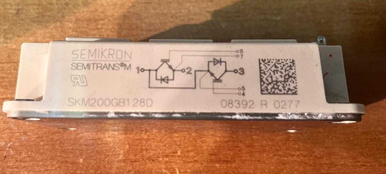 Модули SPT IGBT-транзисторов   SKM200GB128D