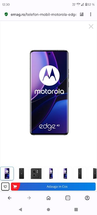 Vind Smartphone  Motorola Edge 40 !Nou!
