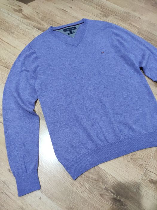 Pulover din lână miel Tommy Hilfiger mărimea M