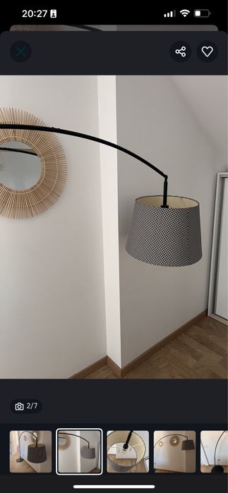 Abajur candelabru living Ikea