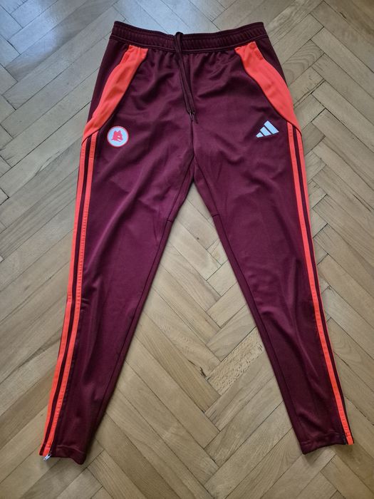 Оригинално футболно долнище Adidas Roma / Рома - Размер Л - НОВО