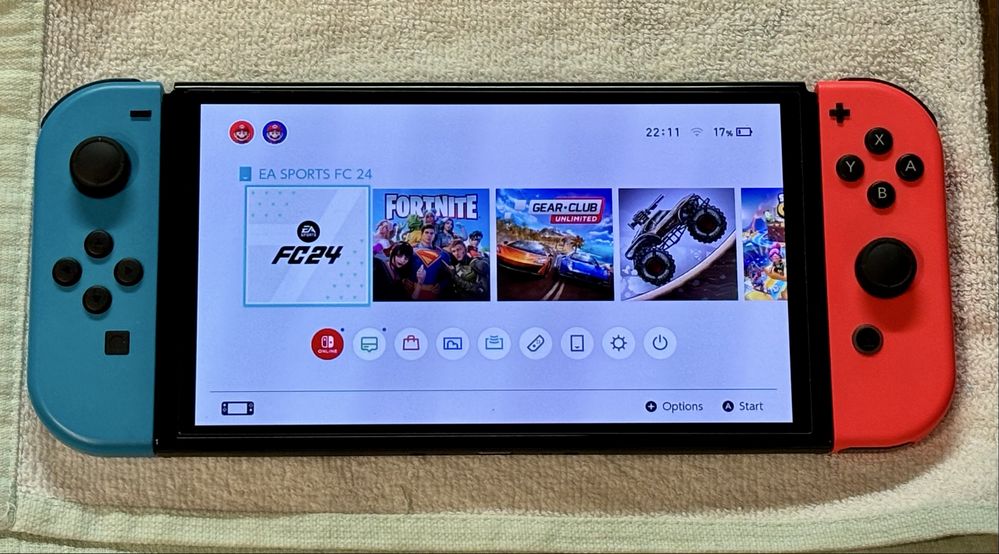 Nintendo Switch OLED като нов, в гаранция