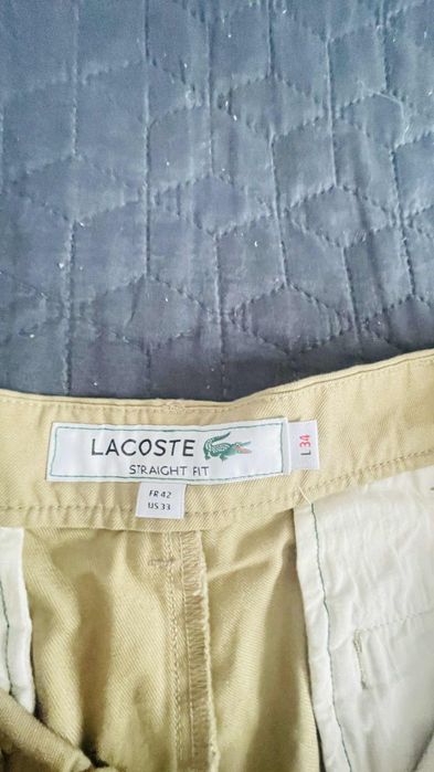 Pantaloni chino Lacoste