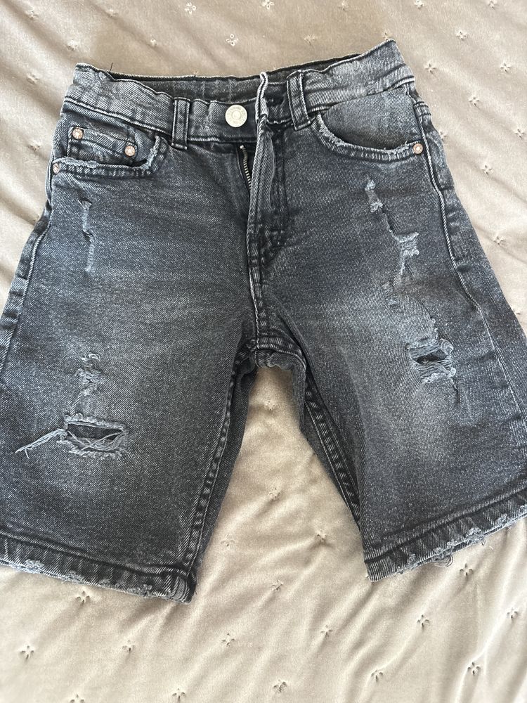 Детски дънкови панталонки Zara