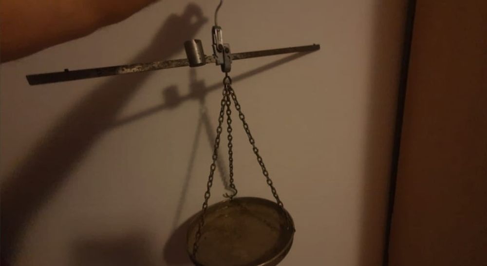 Cantar cu taler vintage