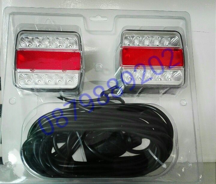 Лед диоден стопове за рамаркета,платформи каравани и др.-12волта