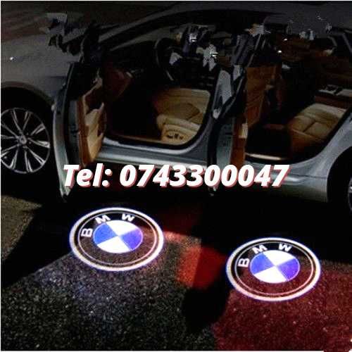 Nou Lampa Logo Model Bmw Portiera  Led Laser emblema sigla Hologr