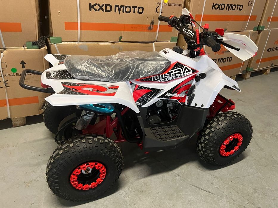 ATV 125cc ultra culoare roșie nu cu livrare și garanție