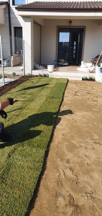 Strangem frunze Golire sistem irigatie, amenajări grădini, gazon rulou