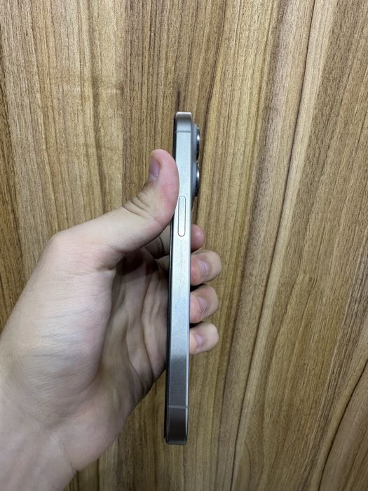 iphone 15 pro natural 128 gb 91% korobka bor