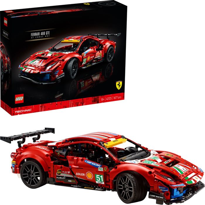 LEGO Technic нови модели BMW, Porsche, Ferrari, McLaren, Land Rover