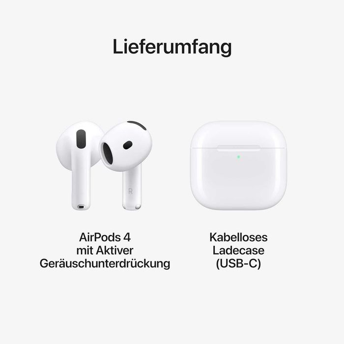 ПРОМО Нови Безжични Bluetooth Слушалки Apple - AirPods 4, TWS, ANC