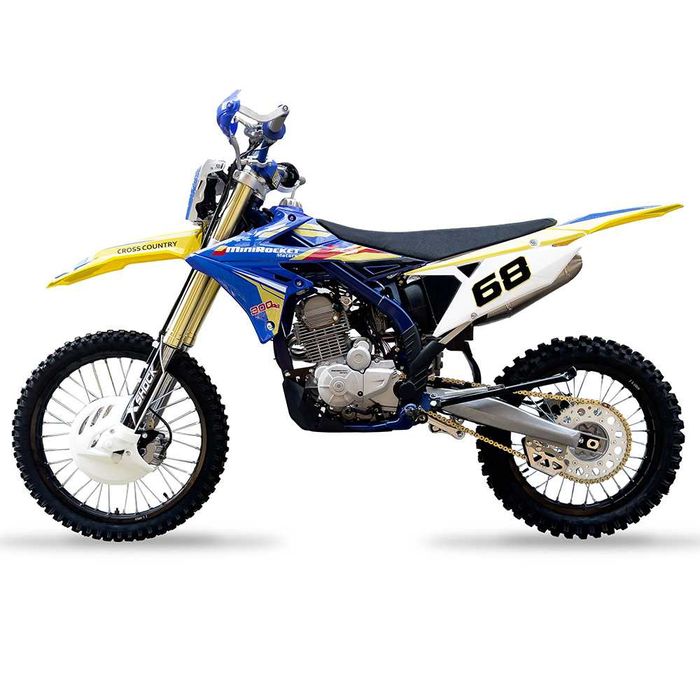 Motocicleta enduro 300cc 4T Mikilon 21/18" galben