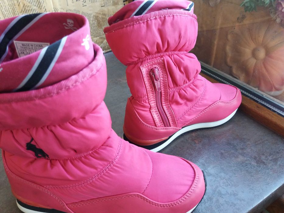 детски ботуши,зимни обувки,боти,апрески, Polo,номер30,5 за момиче