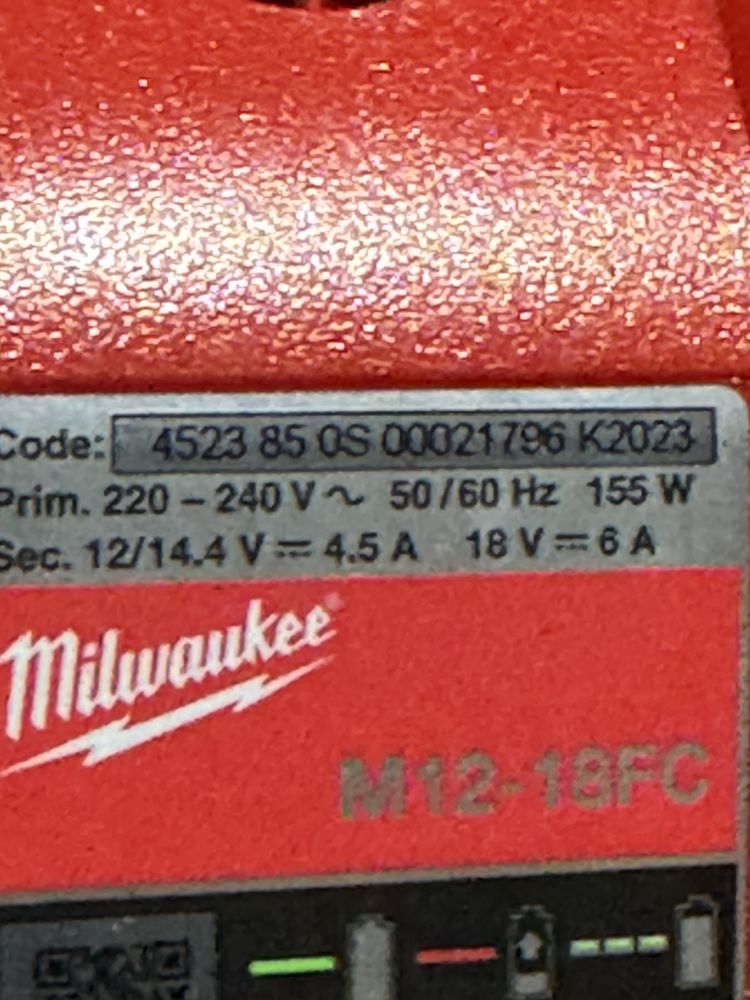 Incarcator rapid Milwaukee rapid M12 18FC M12 18C