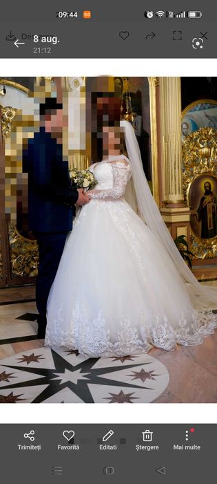Vând rochie de mireasa superbă