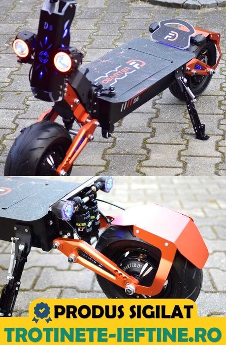 Trotineta cu 120 Km autonomie, 12 inch, 72 km/h, NOUA, 150 kg, 2024