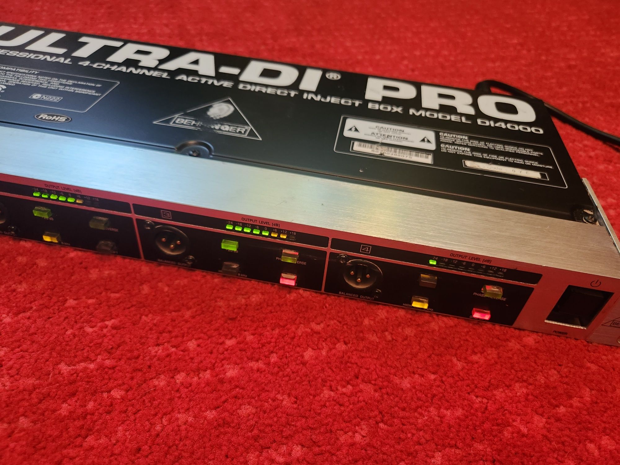 Behringer d1 pro -model di 4000