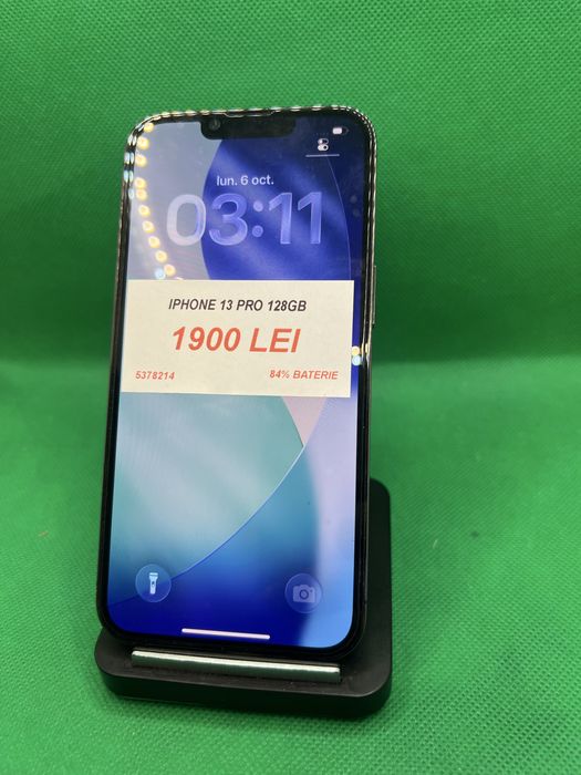 Iphone 13 PRO 128GB, baterie 84%, Lazar Amanet Crangasi, 53782