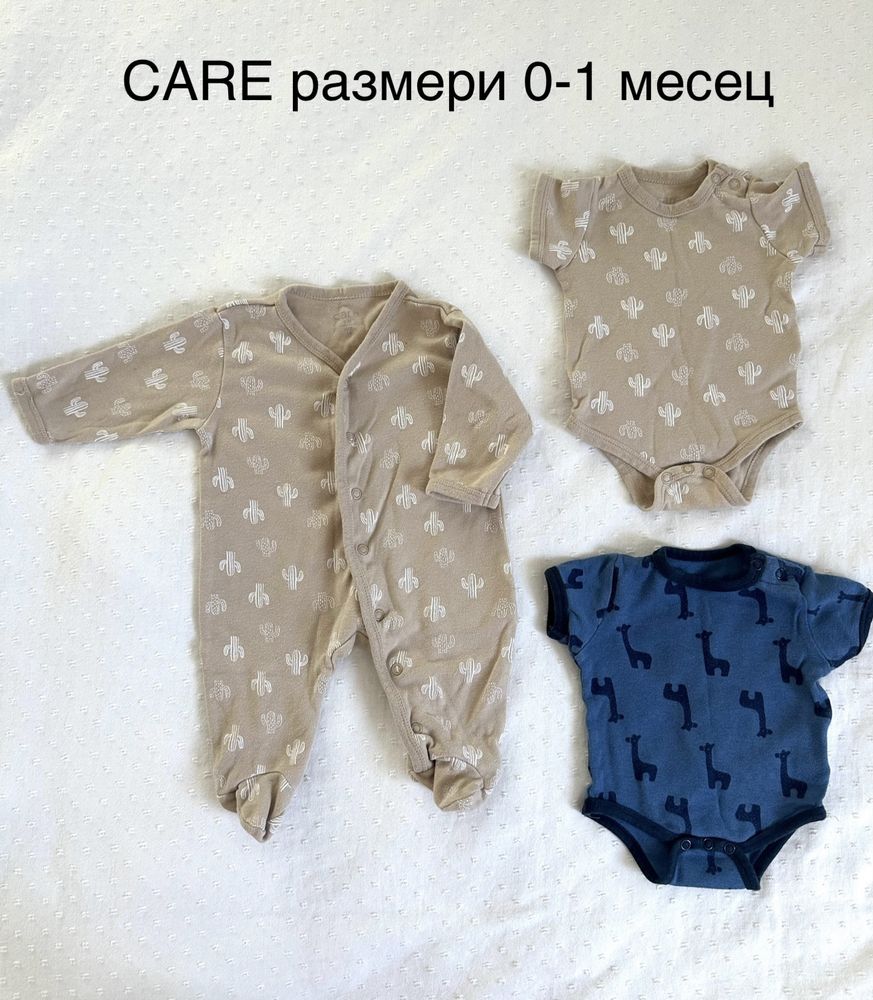 Бебешки бодита и пижамки - размери 0-3 месеца/50-56 размер